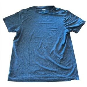 Pony Heather Blue Short Sleeve Crew Neck T-Shirt M